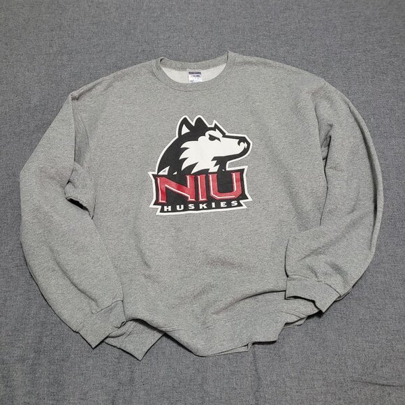 Men's NIU Jerzees Sweatshirt - Picture 1 of 3